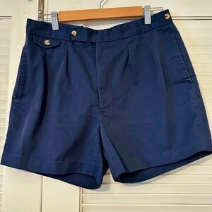 Vintage Robinson’s Women’s Chino Shorts, 34, Blue